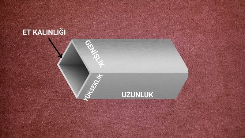 Alüminyum ağırlık hesaplama, kutu profil ağırlık hesaplama, boru, levha hesaplama. <div id="aluminum-profile-calculator">
<label for="aluminum-width">Genişlik (mm):</label>
<input type="number" id="aluminum-width" placeholder="Genişliği giriniz">
<label for="aluminum-height">Yükseklik (mm):</label>
<input type="number" id="aluminum-height" placeholder="Yüksekliği giriniz">
<label for="aluminum-thickness">Et Kalınlığı (mm):</label>
<input type="number" id="aluminum-thickness" placeholder="Et kalınlığını giriniz">
<label for="aluminum-length">Uzunluk (mm):</label>
<input type="number" id="aluminum-length" placeholder="Uzunluğu giriniz">
<button id="aluminum-calculate-btn" style="width: 100%; padding: 15px; background-color: #0073aa; color: white; font-size: 1.2em; border: none; cursor: pointer; border-radius: 5px; transition: background-color 0.3s ease;">Hesapla</button>
<div id="result">
<h4>Sonuç:</h4>
<p id="aluminum-calculated-weight">Ağırlık: <span>0</span> kg</p>
</div>
</div>
Alüminyum Ağırlık Hesaplama Nasıl Çalışır? Genişlik: Alüminyum profil genişliğidir. Yükseklik: Alüminyum profil yüksekliğidir. Et Kalınlığı: Alüminyum profilin kalınlığıdır. Uzunluk: Alüminyum profilin uzunluğudur. Genelde 6000 mm olarak üretilirler.